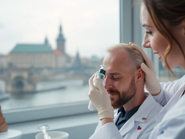 Jak funguje nastřelování vlasů - moderní metoda transplantace