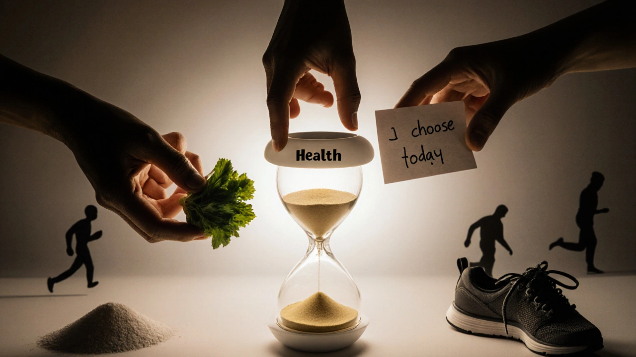 Tři ruce přidávají zdravé volby do hodin, zatímco stres a samota ustupují.