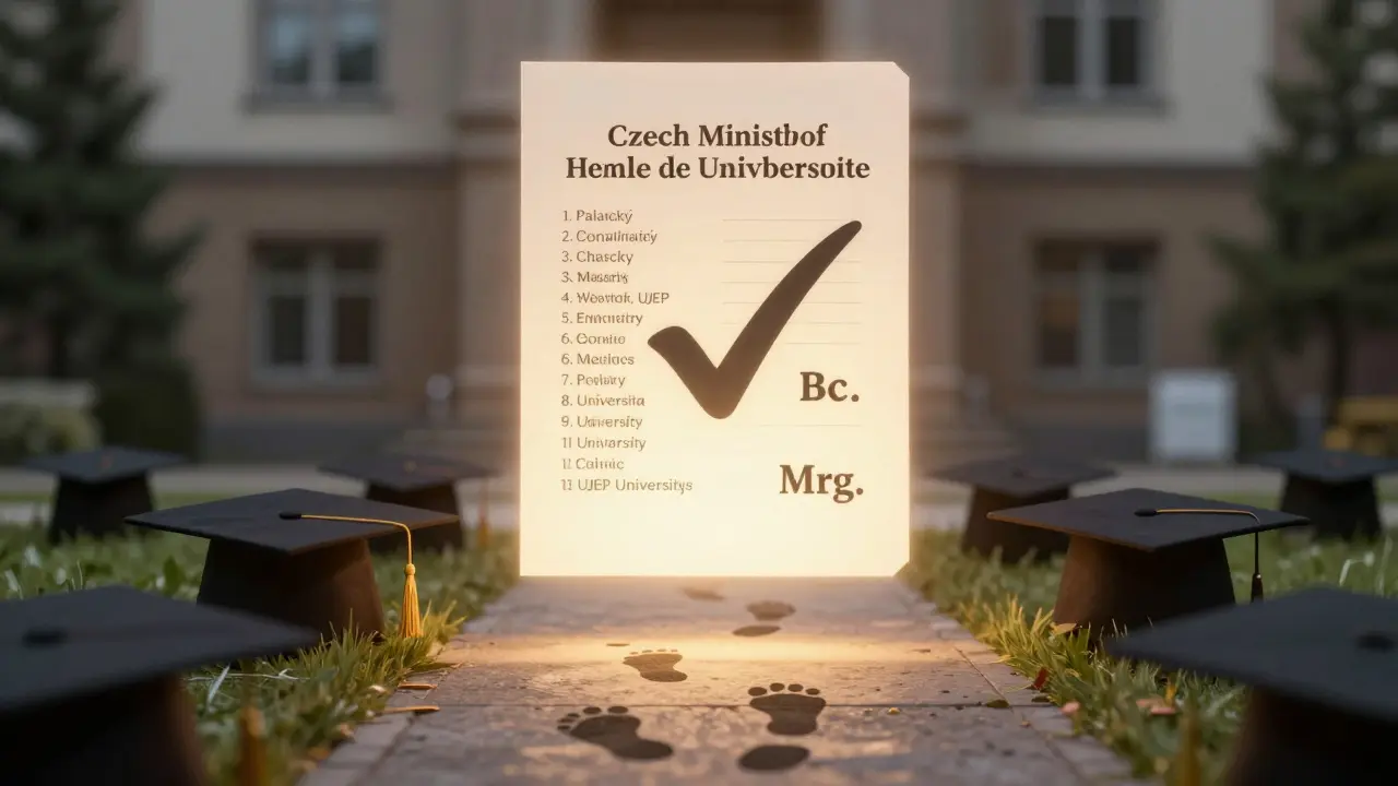 Veřejný registr zdravotnických povolání s tituly Bc. a Mgr. vysokoškolských absolventů v České republice.